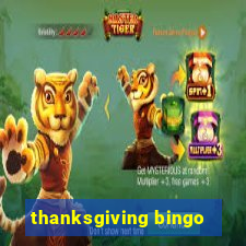 thanksgiving bingo