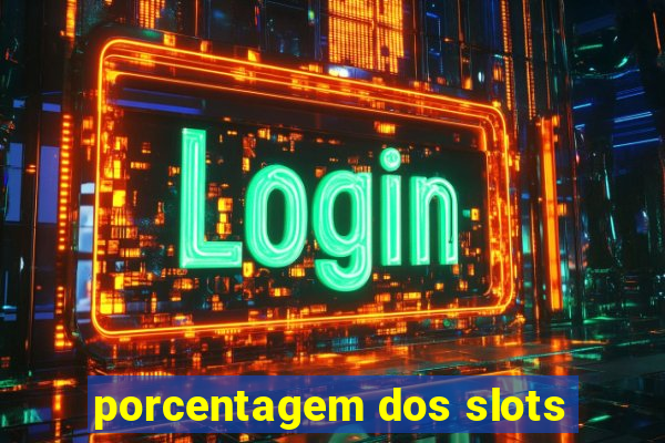 porcentagem dos slots