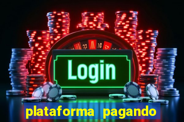 plataforma pagando no cadastro slots