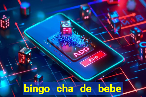 bingo cha de bebe cartelas para imprimir