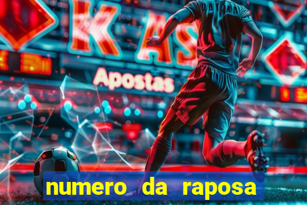 numero da raposa jogo do bicho