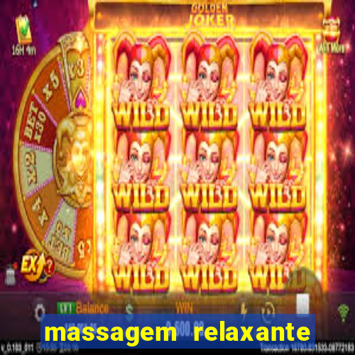 massagem relaxante em betim