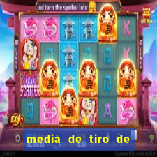 media de tiro de meta por jogo