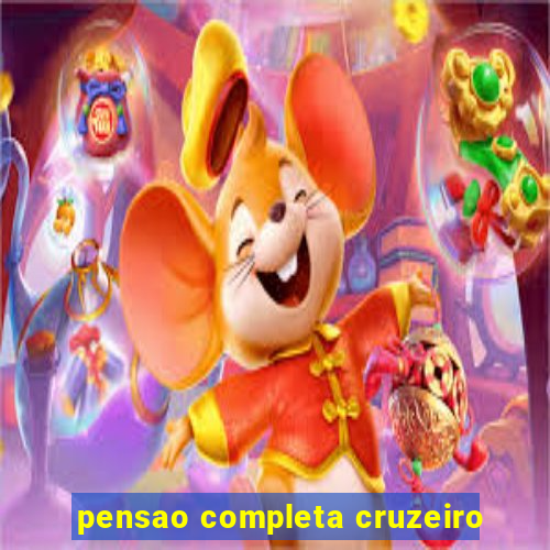 pensao completa cruzeiro