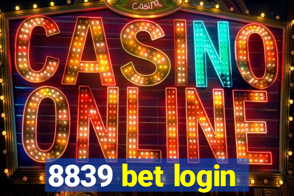 8839 bet login