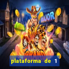 plataforma de 1 real fortune tiger