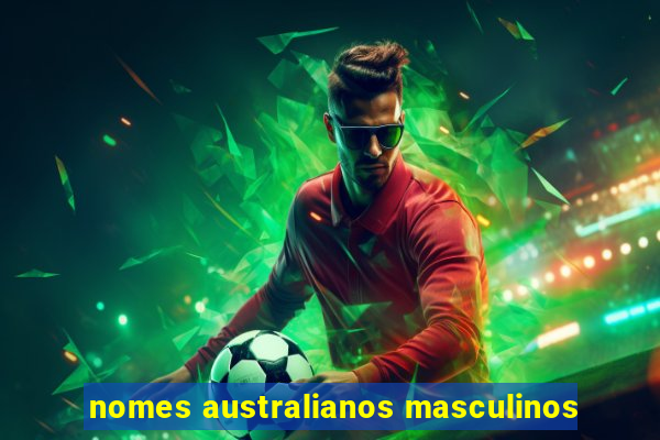 nomes australianos masculinos