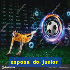 esposa do junior ex jogador do flamengo