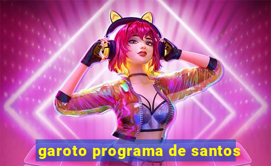 garoto programa de santos