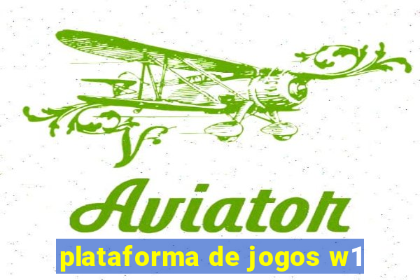 plataforma de jogos w1