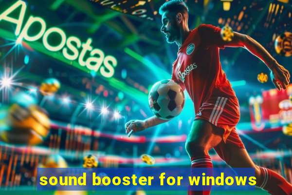 sound booster for windows