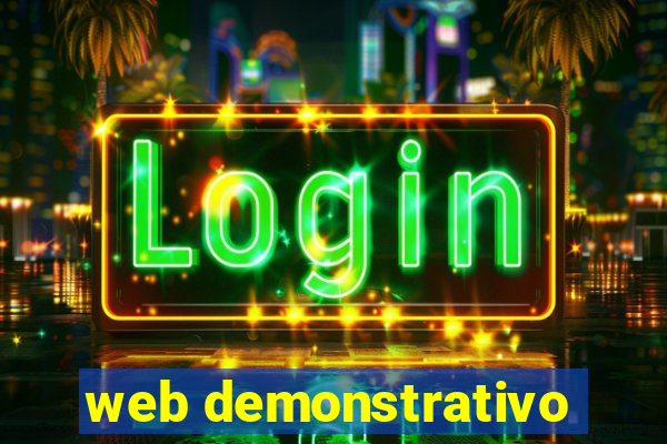 web demonstrativo