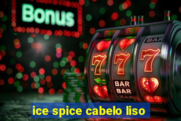 ice spice cabelo liso