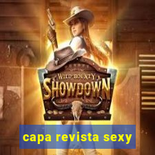 capa revista sexy