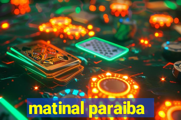 matinal paraiba