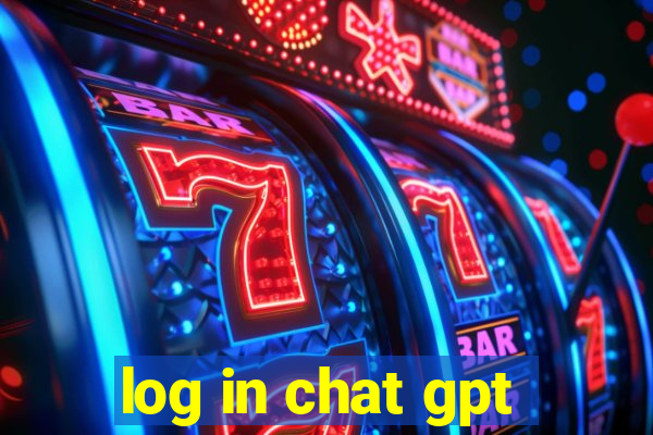 log in chat gpt